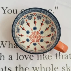 A Cup Full Of Coffee Orange (single piece)