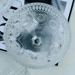 Baroque Dessert Bowls (set of six with stem)