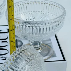 Baroque Dessert Bowls (set of six with stem)