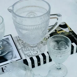 Baroque Jug & Glass Set