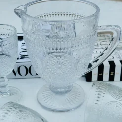 Baroque Jug & Glass Set
