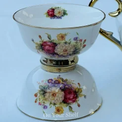 Beige Floral Soup Set (20 piece soup set)