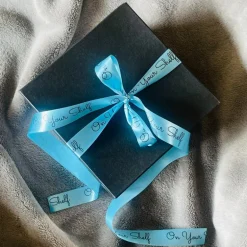 Black & White Striped Box