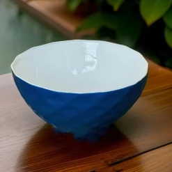 Blue Diamond Cut Bowl (single)