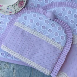 Blushing Circle TeaCozy Milk pot Cover Set