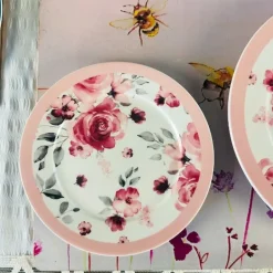 Blushing Garden (18 piece plate set)