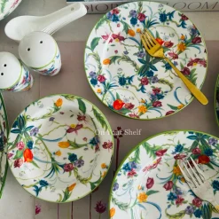 Botanical Paradise Dinner Set (83 Piece Dinner Set)
