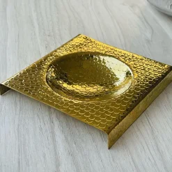 Brass Golden Serving Spoon Rest