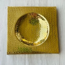 Brass Golden Serving Spoon Rest