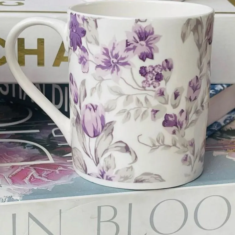Coffee Mug Garden - Purple