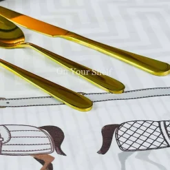 Cutlery Set Gold TDL-Dessert Forks