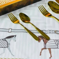 Cutlery Set Gold TDL-Dessert Forks