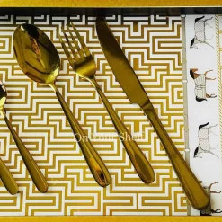 Cutlery Set Gold TDL-Teaspoons