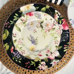 Elysian Bloom (18 piece plate set)