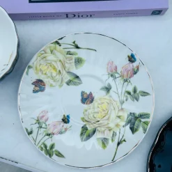 English Rose Garden - Midnight Rose Charm (24 piece tea set)