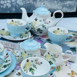 English Rose Garden - Whispers Of Eden (24 piece tea set)