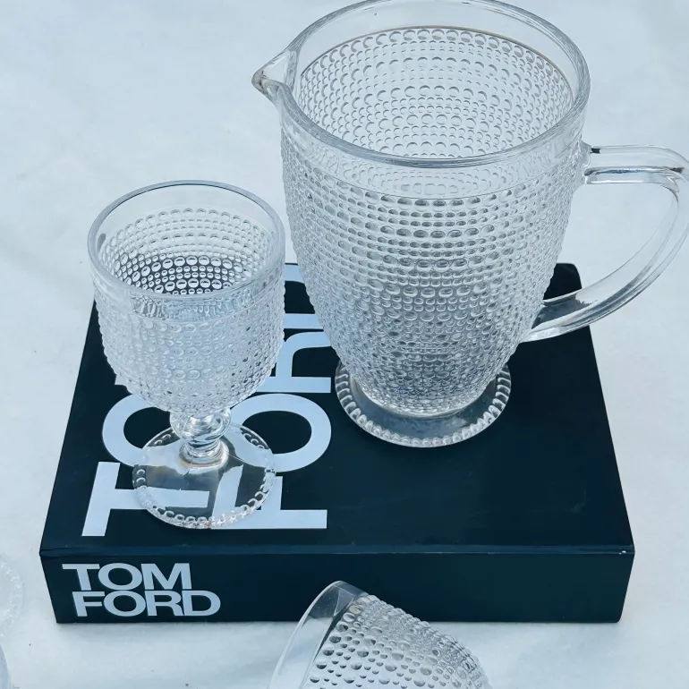 Ethereal Dewdrop Jug & Glass Set