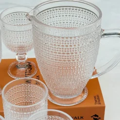 Ethereal Dewdrop Jug & Glass Set