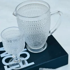 Ethereal Dewdrop Jug & Glass Set