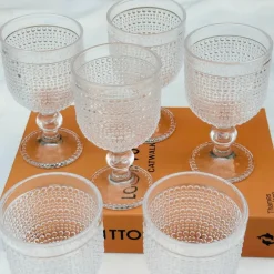 Ethereal Dewdrop (set of six stem glasses)