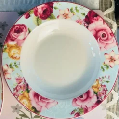 Floral Dreamscape (18 piece plate set)