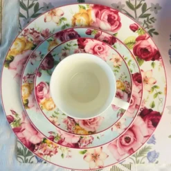 Floral Dreamscape (18 piece plate set)