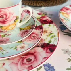 Floral Dreamscape (18 piece plate set)