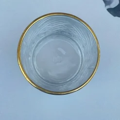 Glasses - Timeless Gold Rimmed Tumbler 3mm