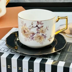 Golden Twilight Rose (24 piece tea set)