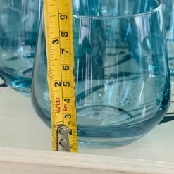 Grace Blue Glasses (set of six)
