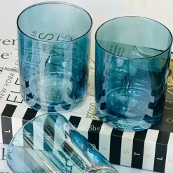 Grace Blue Half Glass (Set Of Six)