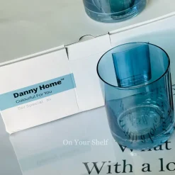 Grace Blue Half Glass (Set Of Six)