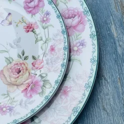 Humming Bird Love II (18 Piece Plate Set & Bowls)