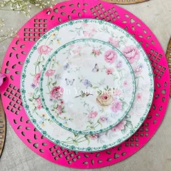 Hummingbird Garden - 18 Piece Plate Set