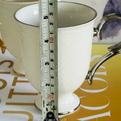 Imperial Crest Mug In Gold/Silver