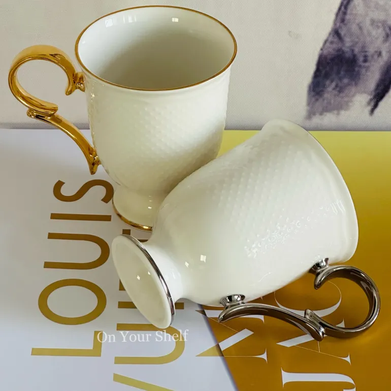 Imperial Crest Mug In Gold/Silver