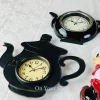 Kitchen Clock Small Teapot