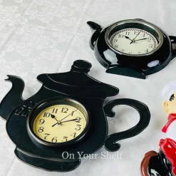 Kitchen Clock Small Teapot
