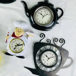 Kitchen Clock Tea Cup