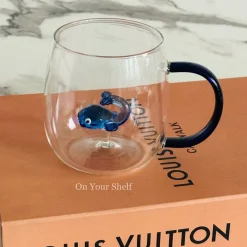 Little Blue Whale Charm Mug (Single Piece)