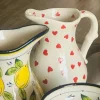 Little Red Heart Jug