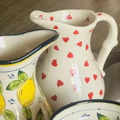 Little Red Heart Jug