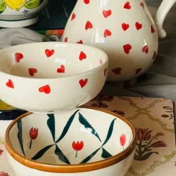 Little Red Heart Jug