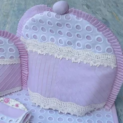 Mats & Napkin Set Pink Chicken
