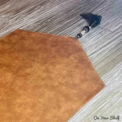 Mats Leatherette Brown set of 6