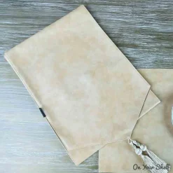 Mats Leatherette Gold Floral set of 6