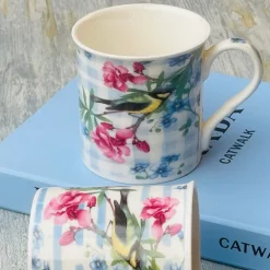 Mugs Blue Bird Oriental Garden (set of four)