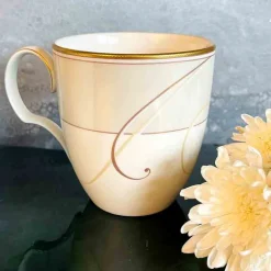 Noritake Mug Wave Golden