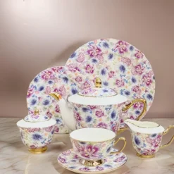 Pansy Love (24 piece tea set)