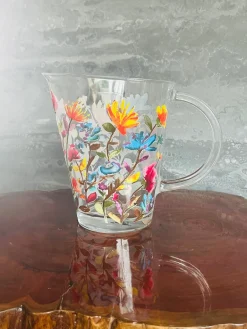 Pasabahce Floral Jug